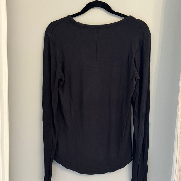 Lululemon Hold Tight Long-Sleeve Shirt - Size 12 - Black - Picture 2 of 3